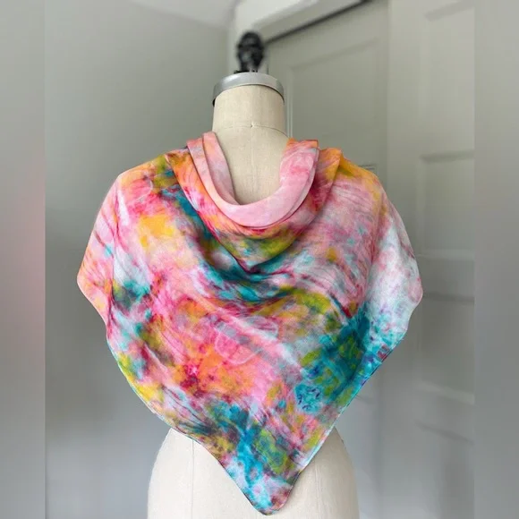 Tie Dyed Scarf - Picture 3 of 5